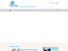 Tablet Screenshot of burung.org
